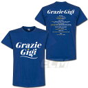 【RET12】【国内未発売】RE-TAKE Buffon Grazie gigi Tシャツ ロイヤル【サッカー/ブッフォン/イタリア代表/ユベントス/パルマ】ネコポス対応可能