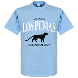 【予約RET11】【国内未発売】RE-TAKE ラグビーアルゼンチン代表 Tシャツ スカイ【Rugby/ワールドカップ/LOS PUMAS/Argentina】ネコポス対応可能