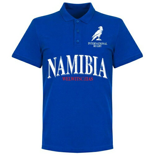 【予約RET11】【国内未発売】RE-TAKE ラグビーナミビア代表 ポロシャツ ブルー【Rugby/ワールドカップ/NAMIBIA/POLO】ネコポス対応可能