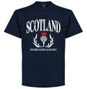 【予約RET11】【国内未発売】RE-TAKE ラグビースコットランド代表 Tシャツ ネイビー【Rugby/ワールドカップ/Sotland】ネコポス対応可能