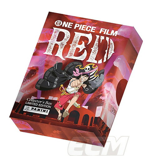 楽天ECムンディアル【ONE23】【国内未発売】PANINI　ワンピース フィルムRED 限定版トレーディングカードセット【アニメ/ルフィ/ウタ/シャンクス/ONE PIECE FILM RED】