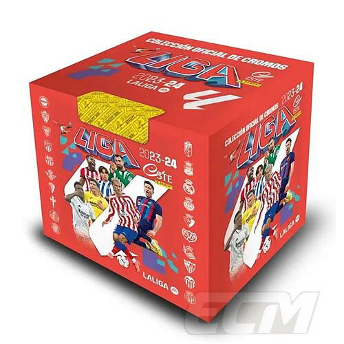 【ESC01】【国内未発売】PANINI スペインリーグステッカー 23-24 LIGA ESTE 2024 ボックス販売【リーガエスパニョーラ/FCバルセロナ/レアルマドリード/メッシ/パニーニ/トレカ/久保建英】