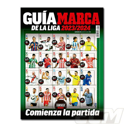 【ECM14】【国内未発売】Marca別冊 スペインリーグ他欧州各国 23-24シーズン選手名鑑 "Guia Marca"【リーガエスパニョーラ/FCバルセロナ/レアルマドリード/サッカー】