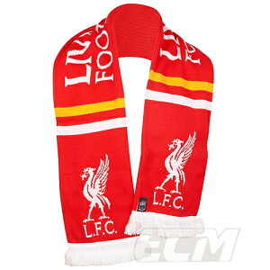 【ECM25】【国内未発売】リバプールFC オフィシャルグッズ マフラー 47レッド【プレミアリーグ/マフラー/Liverpool/サッカー/スカーフ/遠藤航】