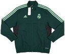 【予約ECM32】【国内未発売】レアルマドリード プレマッチジャケット グリーン【22-23/スペインリーグ/Real Madrid/サッカー/トレーニング】330