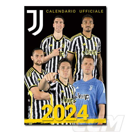 【SALE20%OFF】【ECM10】【国内未発売】ユベントス オフィシャル 2024年 A3壁掛けカレンダー【セリエA/Juventus/サッ…