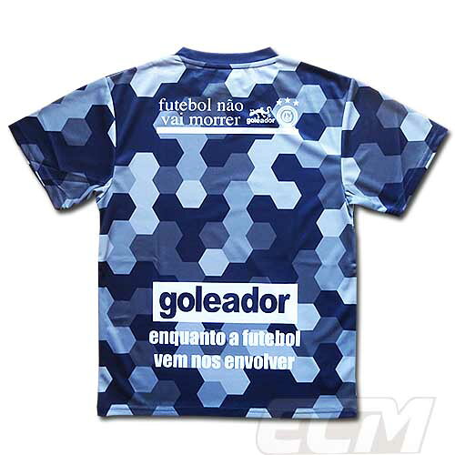 【人気シリーズの新作】Goleador G440-6 昇華ヘキサゴン柄 プラクティスTシャツ ダ...