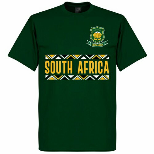 【RET11】【国内未発売】RE-TAKE ラグビー南アフリカ代表 Team Tシャツ グリーン【Rugby/ワールドカップ/SPRINGBOKS/South Africa】ネコポス対応可能
