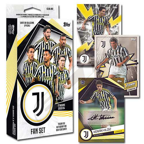 【予約TOP03】【国内未発売】Topps ユベントス 23-24 ファンカードセット【トレーディングカード/サッカー/Juventus/セリエA/ジダン/ポグバ】