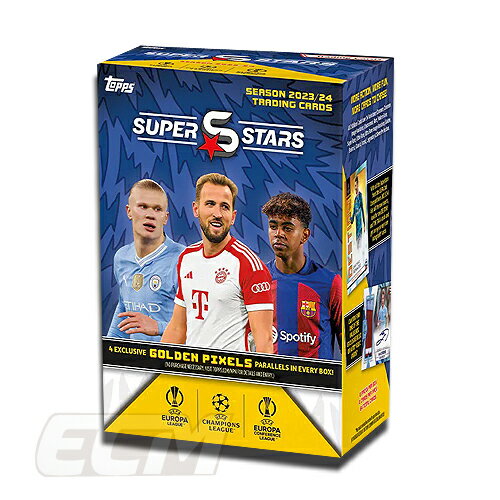【予約TOP02】VB【国内未発売】Topps UEFA FOOTBALL SUPER STARS 23-24 サッカーカード バリューボックス【チャンピ…