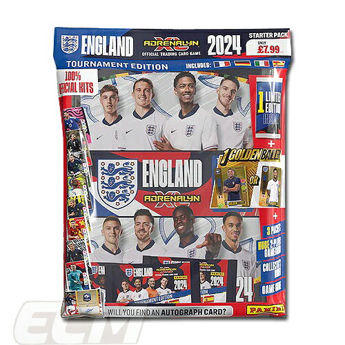 【予約PRE24】ST【国内未発売】PANINI ENGLAND Adrenalyn XL Tournament Edition 2024 トレーディングカード スターターパック【サッカー/EURO2024/欧州選手権/イングランド代表/サッカーカード】