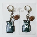 【NBA公認】NBA33714【国内限定】34番 アデトクンボ ミルウォーキー・バックス ユニフォーム型 ラバーホルダー 【Bucks/Antetokounmp...
