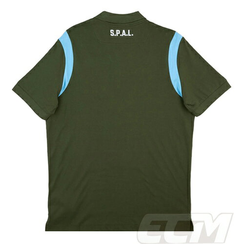 【SALE】【国内未発売】SPAL トレーニング ポロシャツ グリーン【Macron/19-20/セリエA/POLO/トレーニング】825 mundial-10009079 ECムンディアル サンプル画像2