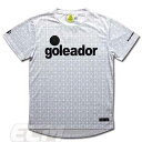 SALE20%OFF【GOL2024SS】Goleador GD181 ILLUSION PATTERN プラクティスTシャツ ホワイト【ゴレアドール/フットサ...