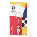 【GER24】【国内未発売】EURO2024 UK限定 オフィシャルグッズ 3Dトロフィー キーホルダー【サッカー/ユーロ2024/欧州選手権/キーリング】ネコポス対応可能