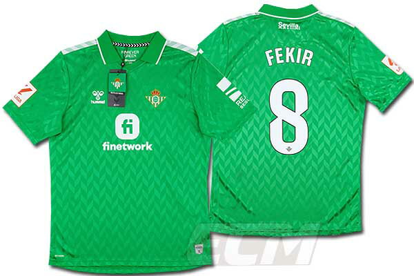【予約ECM32】【国内未発売】【SALE】レアル・ベティス アウェイ 半袖 8番フェキル【サッカー/23-24/スペインリーグ/Real Betis/ユニフォ...