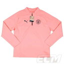【予約ECM32】【国内未発売】【SALE】マンチェスターシティ 1/4ジップレイントップ ピンク【23-24/サッカー/Manchestr City/プレミア...