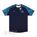 【予約ECM32】【SALE】【国内未発売】オリンピック・マルセイユ トレーニングシャツ ネイビー【19-20/Marseille/サッカー/リーグアン/トレー...