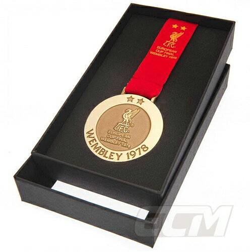 LIV12【国内未発売】リバプール 公式グッズ CL優勝記念メダル "Wembley 1978"【プレミアリーグ/サッカ..