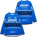 【GOL2024AW】Goleador G2605 South America Style プラクティクス 長袖シャツ ブルー【ゴレアドール/フットサル/サッカ...