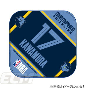 【NBA公認】NBA54876【国内限定】17番 河村勇輝 メンフィス・グリズリーズ ミニタオル【Grizzlies/YUKI KAWAMURA/バスケットボール】ネコポス対応可能