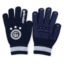 ダークブルー【オススメ】【GOL2024AW】Goleador A111 ニットグローブ ダークブルー 大人から子供まで対応!【ゴレアドール/フットサル/トレー...
