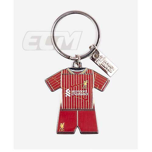 【LIV01】S24BD10【国内未発売】リバプールFC 公式グッズ 24-25 ユニフォーム ホーム キーホルダー【プレミアリーグ/Liverpool/リヴァプール/サッカー】