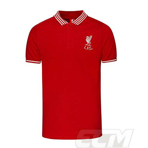 【LIV01】A21GL21【国内未発売】リバプールFC 公式グッズ SHANKLY ポロシャツ レッド【プレミアリーグ/Liverpool/リヴァプール/サッカー/遠藤航/サラー】ネコポス対応可能のサムネイル