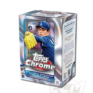 CrmVB【MLBカード】MLB 2025 TOPPS CHROME VALUE BOX ベースボールカード ボックス販売【メジャーリーグ/野球カード/ドジャース/大谷翔平/佐々木朗希/ジャッジ/トップス】