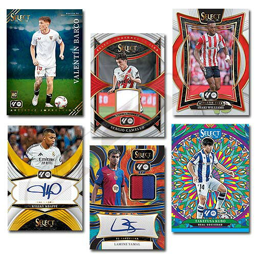 BL��ͽ��WUS01��PANINI SELECT LA LIGA 24-25 SOCCER �֥饹������ ���ڥ���꡼���ڥ��å���������/�꡼��/���ȥ쥫/�ѥˡ���/�ȥ쥫/��ޥ�/����Х�/���ݷ��ѡ�
