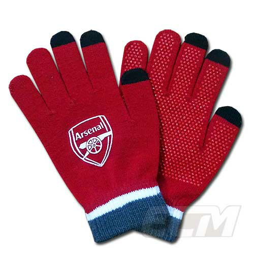 【ECM25】ARS87742【国内限定】アーセナル オフィシャルグッズ ニットグローブ【プレミアリーグ/サッカー/Arsenal/ウーデゴール/サカ/手袋】ネコポス対応可能