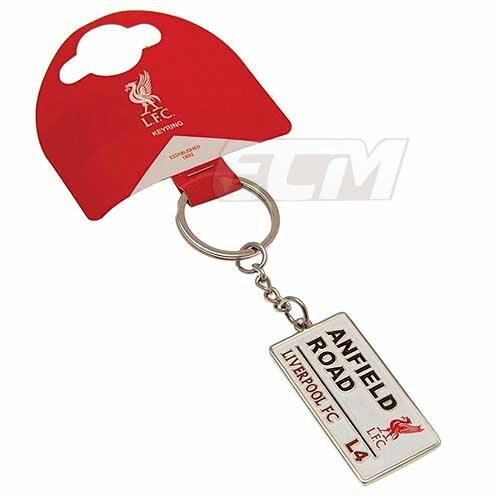 ECM25【国内未発売】リバプールFC オフィシャルグッズ　SSキーリング アンフィールド【サッカー/プレミ..