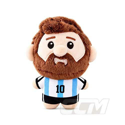 【予約MES25】【国内未発売】リオネル・メッシ アルゼンチン代表 公式グッズ ぬいぐるみキーチェーン【サッカー/キーホルダー/argentina/Messi/サッカーフィギュア】