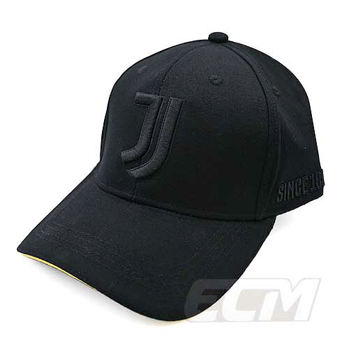 JU186BBユベントス オフィシャルグッズ クレストキャップ ブラックアウトK430
