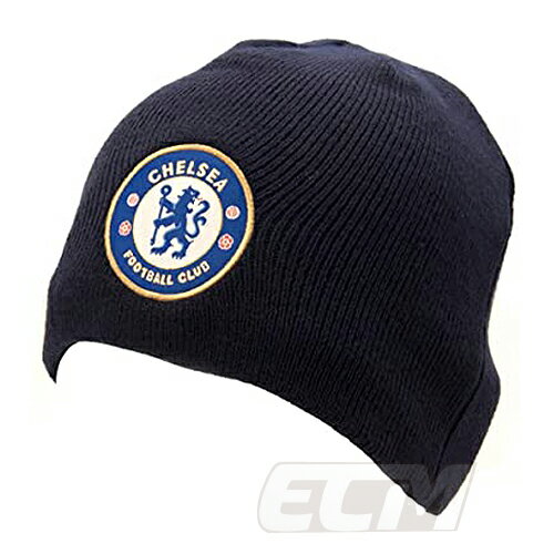 楽天ECムンディアルECM25【国内未発売】チェルシー オフィシャル ニットキャップ NV ネイビー【プレミアリーグ/サッカー/Chelsea/ビーニー/帽子】ネコポス対応可能