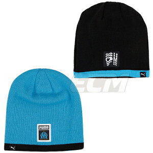 【SALE】【国内未発売】オリンピック・マルセイユ リバーシブルニットキャップ【/サッカー/19-20/Olympique Marseille/CAP/フランスリーグ/帽子】ネコポス対応可能