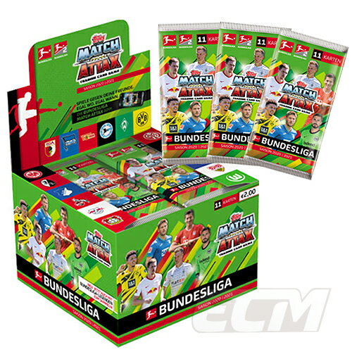 TOPPS ドイツ ブンデスリーガ 20-21 "Match Attax" トレーディングゲームカード パック販売
