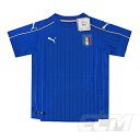 【予約ECM32】【国内未発売】【SALE】イタリア代表 ホーム 半袖 ジュニアサイズ【16-17/サッカー/ユニフォーム/アズーリ/子供用】ネコポス対応可能