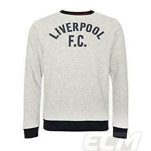 【LIV01】A15141【国内未発売】リバプール 公式グッズ クルースウェット グレーマール【プレミアリーグ/Liverpool/リヴァプール/サッカー】