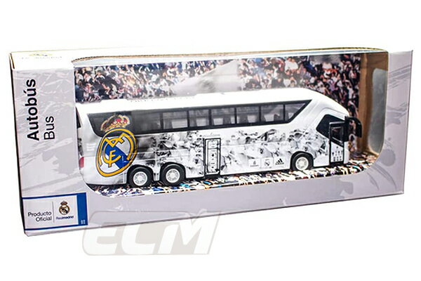 【国内未発売】レアルマドリード バス模型 (1:50)【モデルカー/REAL MADRID/スペインリーグ/Cロナウド/サッカー】SPE03