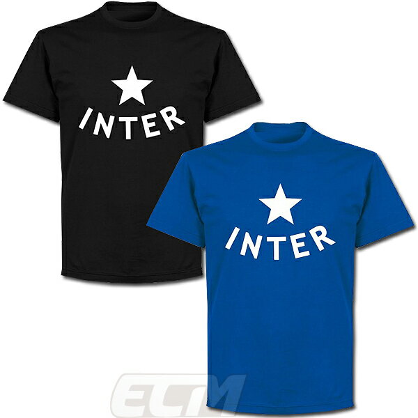 【予約RET06】【国内未発売】RE-TAKE インテル スター Tシャツ【サッカー/Inter Milano／セリエA】ネコポス対応可能