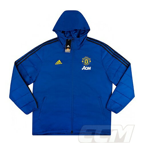 【予約ECM32】マンチェスターユナイテッド ウィンターパデッドジャケット ブルー【19-20/Manchester United/サッカー/ユニフォーム/ダウ...