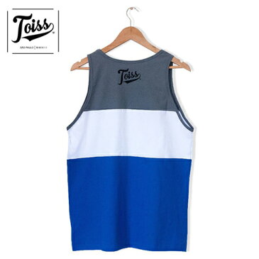 【国内未発売】TSS0121TOISS トリコロール ロゴタンクトップ ブルー【サッカー/トイス/ネイマール/NEYMAR/ブラジル代表】ネコポス対応可能
