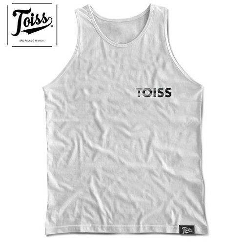 TSS1701TOISS TOISS アンダーロゴ タンクトップCOSTAS ホワイトネコポス対応可能