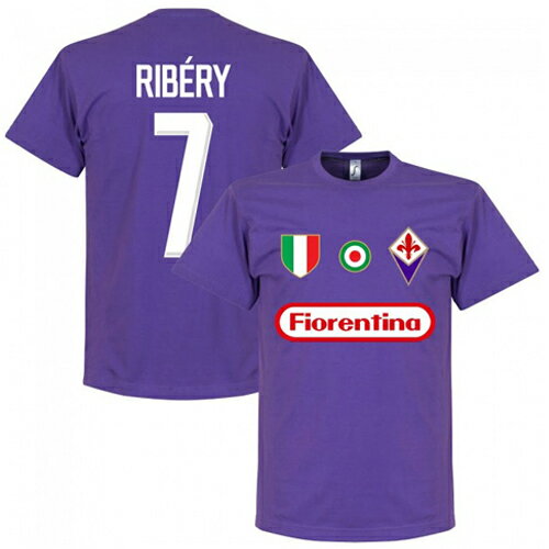 【予約RET06】RE-TAKE フィオレンティーナ Team Tシャツ 7番 リベリー【サッカー/Fiorentina/Ribery/セリエA/フィオレンチーナ】ネコポス対応可能