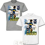 【予約RET06】【国内未発売】RE-TAKE ディエゴ・マラドーナ "Maradona Old Skool" Tシャツ【サッカー/アルゼンチンリーグ/Boca Juniors/ボカジュニアーズ】ネコポス対応可能