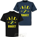 【予約RET05】【国内未発売】RE-TAKE AIK ソルナ　Establishシリーズ Tシャツ【サッカー/スウェーデンリーグ/AIK】ネコポス対応可能