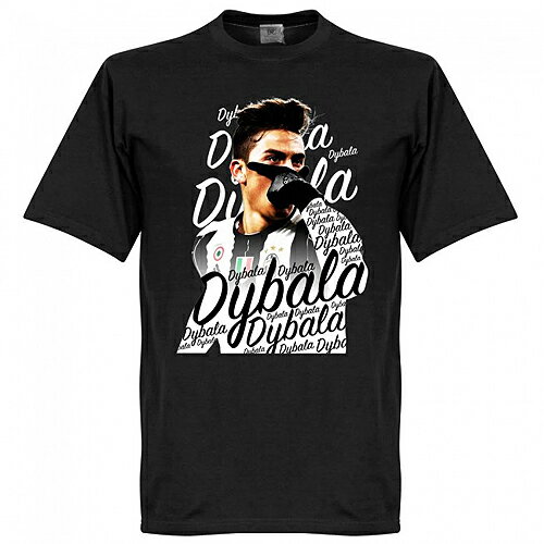 【予約RET06】【国内未発売】RE-TAKE ディバラ Celebration Tシャツ ブラック【サッカー/Dybala/ユベントス/アルゼンチン代表】ネコポス対応可能