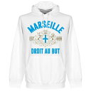 【予約RET05】【国内未発売】RE-TAKE オリンピック・マルセイユ Establishシリーズ スウェットパーカー ホワイト【サッカー/リーグアン/Mar...