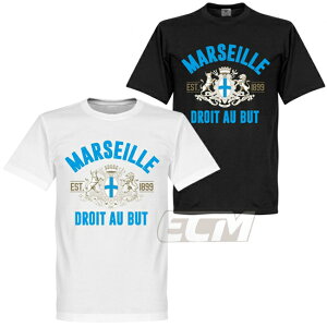 【予約RET05】【国内未発売】RE-TAKE オリンピック・マルセイユ Establishシリーズ Tシャツ【サッカー/リーグアン/Marseille】ネコポス対応可能